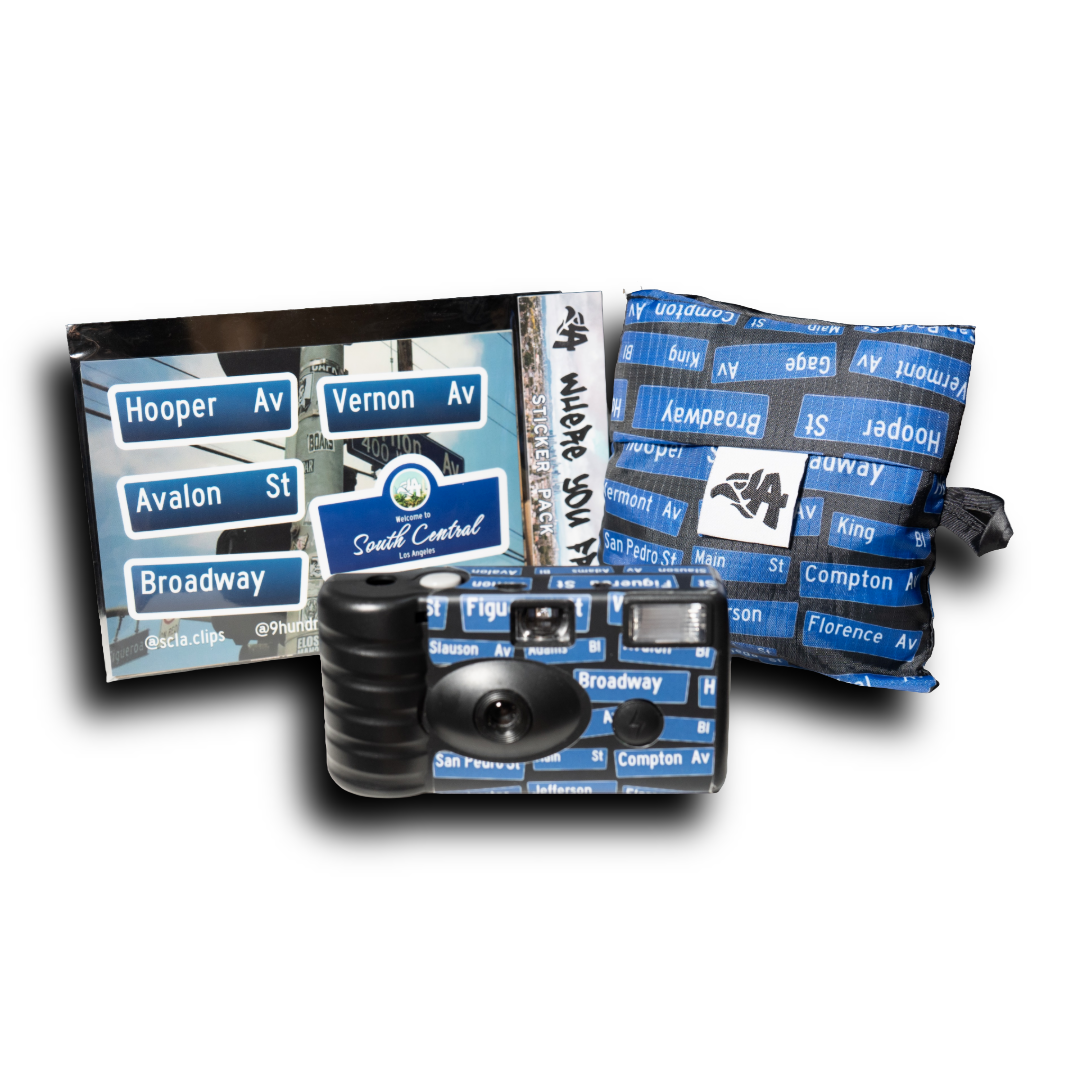 South Central Bundle #2 Camera, bag, sticker